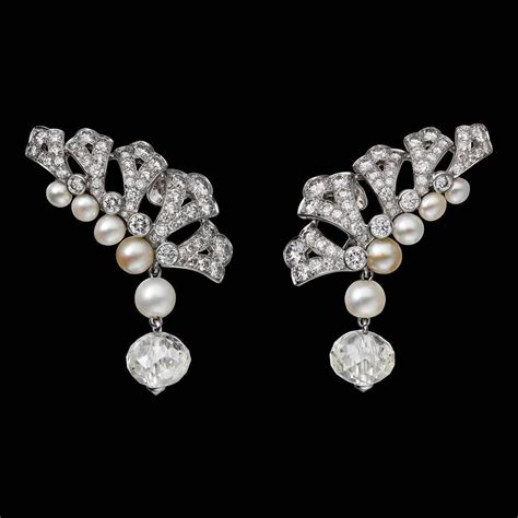 cartier high jewelry earrings